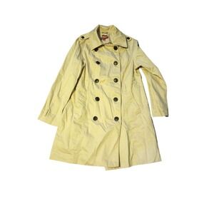 Merona Ladies size Large Water Repellent Tan Trench‎ Coat
